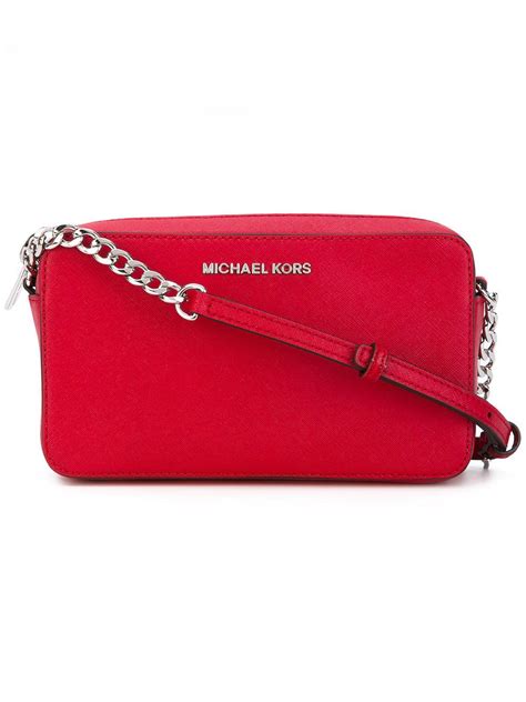 michael kors crossbody bag red|michael kors crossbody monogram.